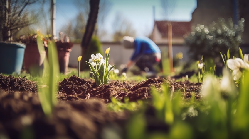 On Time for Spring: Mulch, Compost, and Garden Soil